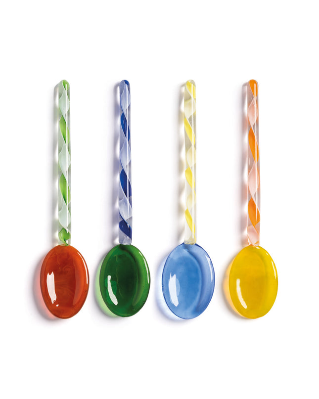 &Klevering Spoon swirl set of 4