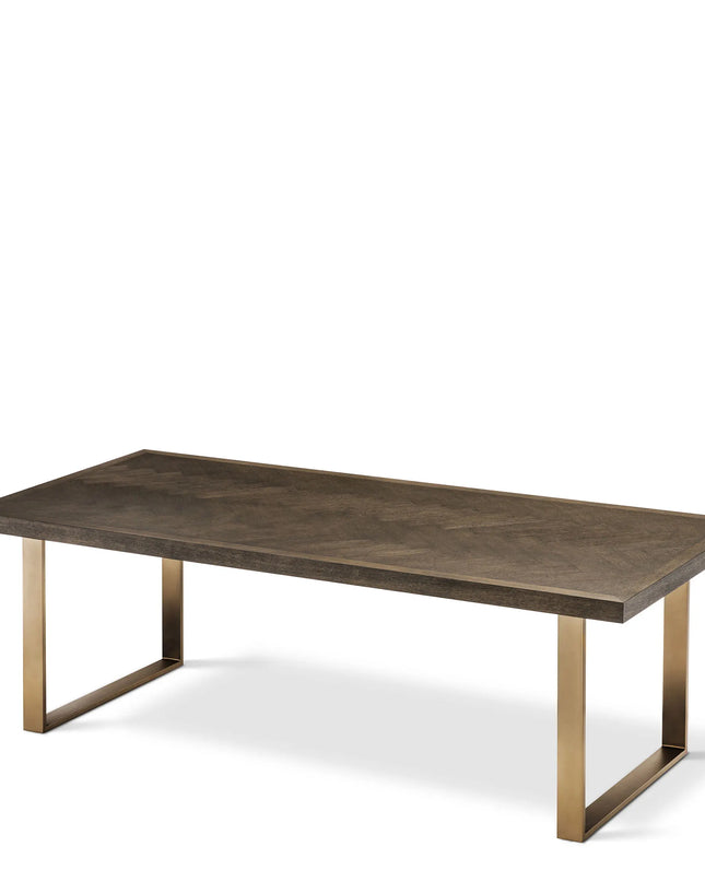 EICHHOLTZ | DINING TABLE MELCHIOR - BROWN OAK