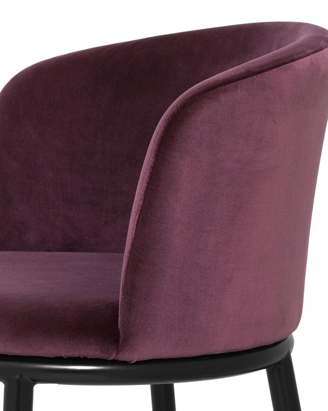 EICHHOLTZ | DINING CHAIR FILMORE SET OF 2 - CAMERON PURPLE