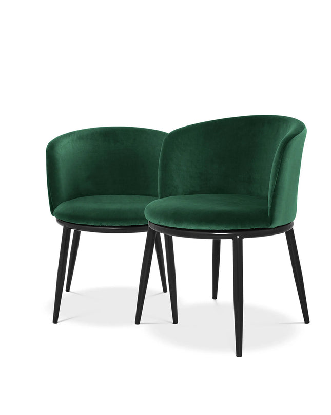 EICHHOLTZ | DINING CHAIR FILMORE SET OF 2 - CAMERON GREEN
