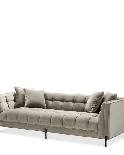 EICHHOLTZ | SOFA SIENNA - SAVONA GREIGE VELVET