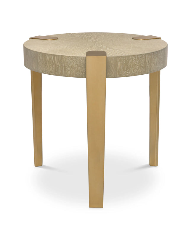 EICHHOLTZ | SIDE TABLE OXNARD - WASHED OAK