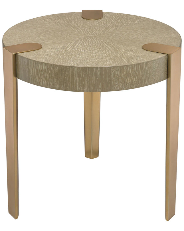 EICHHOLTZ | SIDE TABLE OXNARD - WASHED OAK