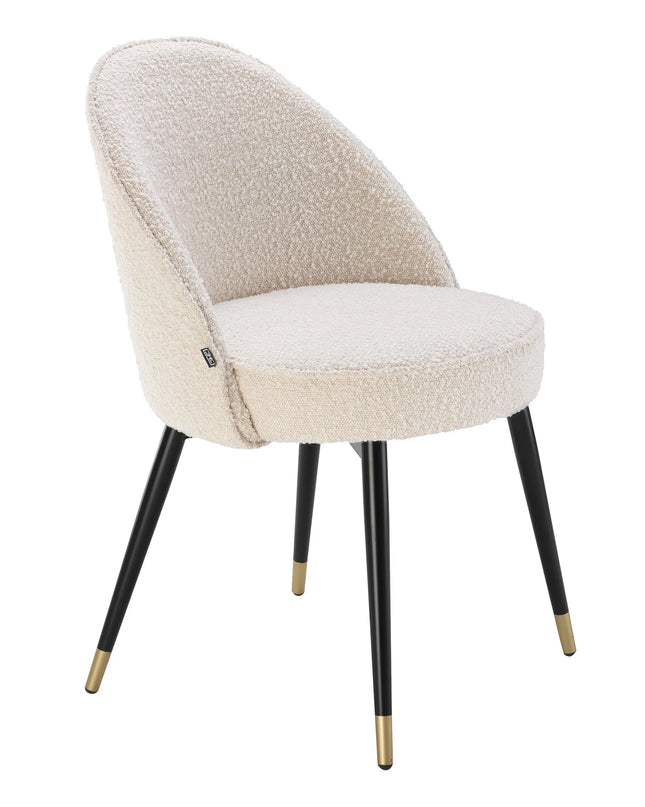 EICHHOLTZ | DINING CHAIR COOPER SET OF 2 - BOUCLÉ CREAM