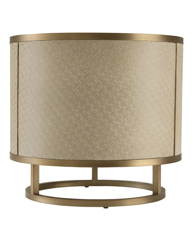 EICHHOLTZ | SIDE TABLE NAPA VALLEY - BRUSHED BRASS FINISH