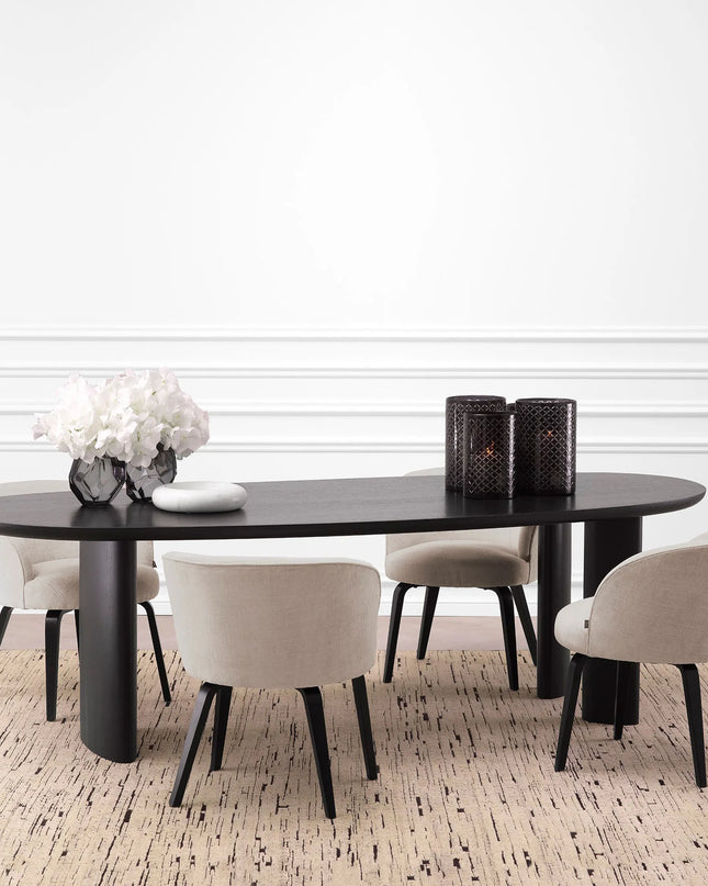 EICHHOLTZ | DINING CHAIR VICHY - SISLEY BEIGE