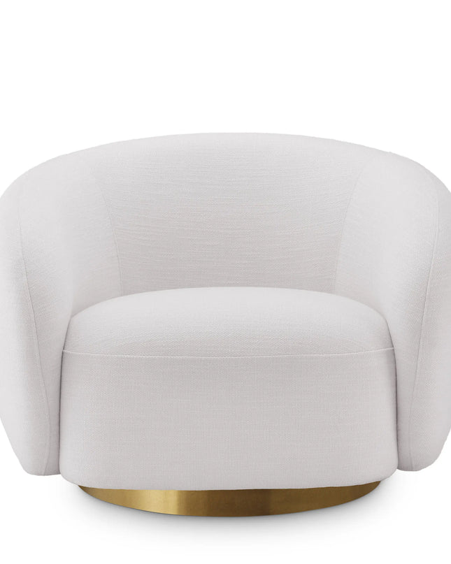 EICHHOLTZ | SWIVEL CHAIR BRICE - AVALON WHITE