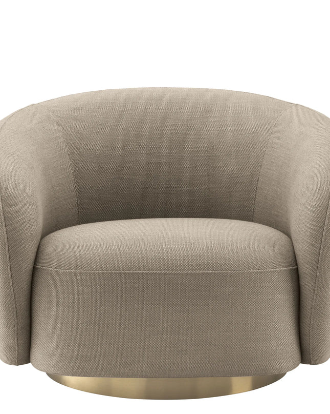 EICHHOLTZ | SWIVEL CHAIR BRICE - AVALON SAND
