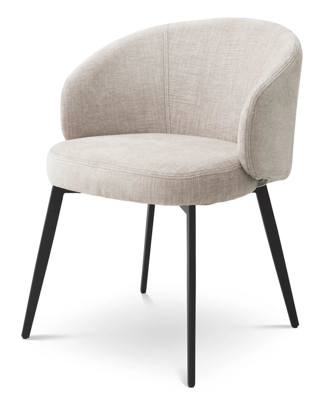 EICHHOLTZ | DINING CHAIR LlOYD WITH ARM SET OF 2 - SISLEY BEIGE