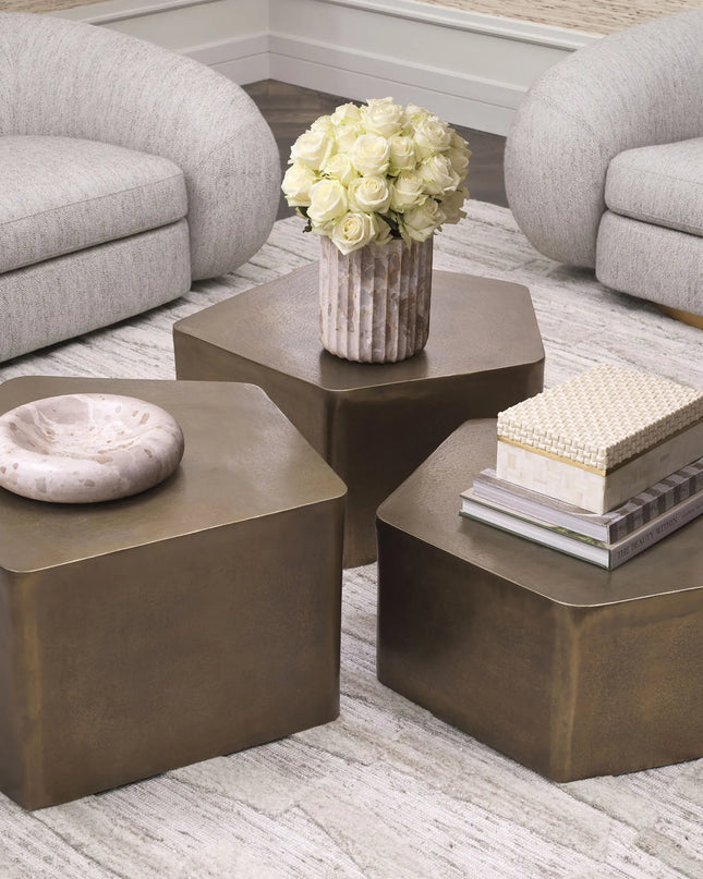 EICHHOLTZ | COFFEE TABLE VEENAZZA SET OF 3