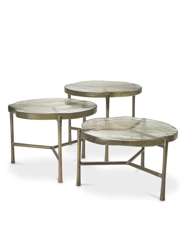EICHHOLTZ | COFFEE TABLE BALDOVINI SET OF 3