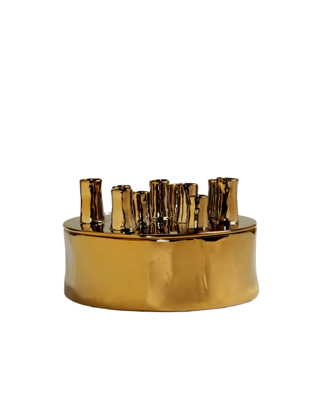 &KLEVERING | VAAS ANOUK SPROUTS - GOLD