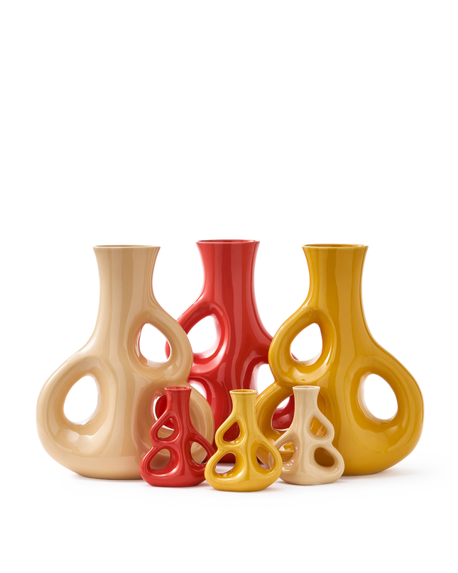 POLS POTTEN | THREE EARS VAAS - ROOD