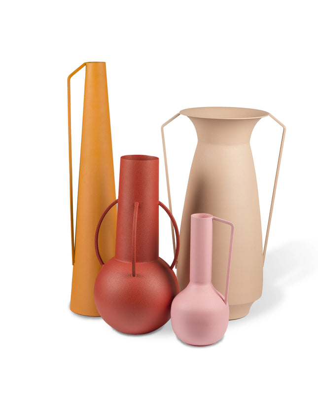 POLS POTTEN | ROMAN VAAS SET 4 - LICHTROZE