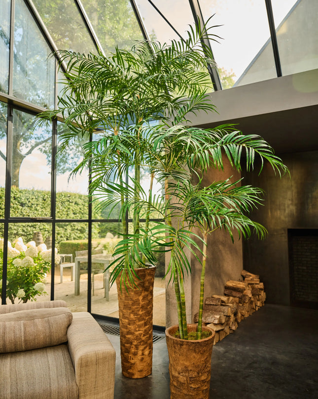 SILK-KA | PALM GROEN 274 CM