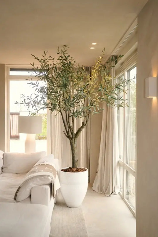 SILK-KA | OLIJF BOOM GROEN 198 CM