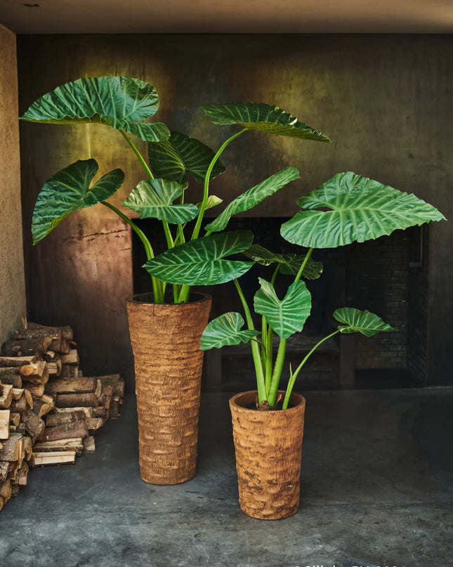 SILK-KA | ALOCASIA GROEN 121 CM