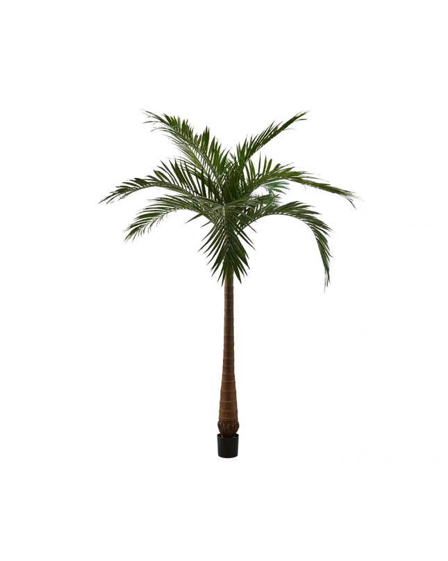 SILK-KA | PALM GROEN 213 CM