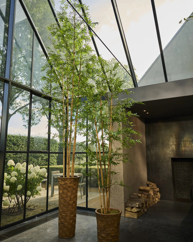 SILK-KA | BAMBOE GROEN 335 CM