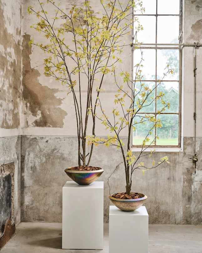 SILK-KA | PLANT GROEN/GEEL 170 CM