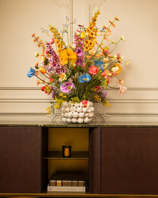 ZIJDEN BOEKET - CHARLIZE