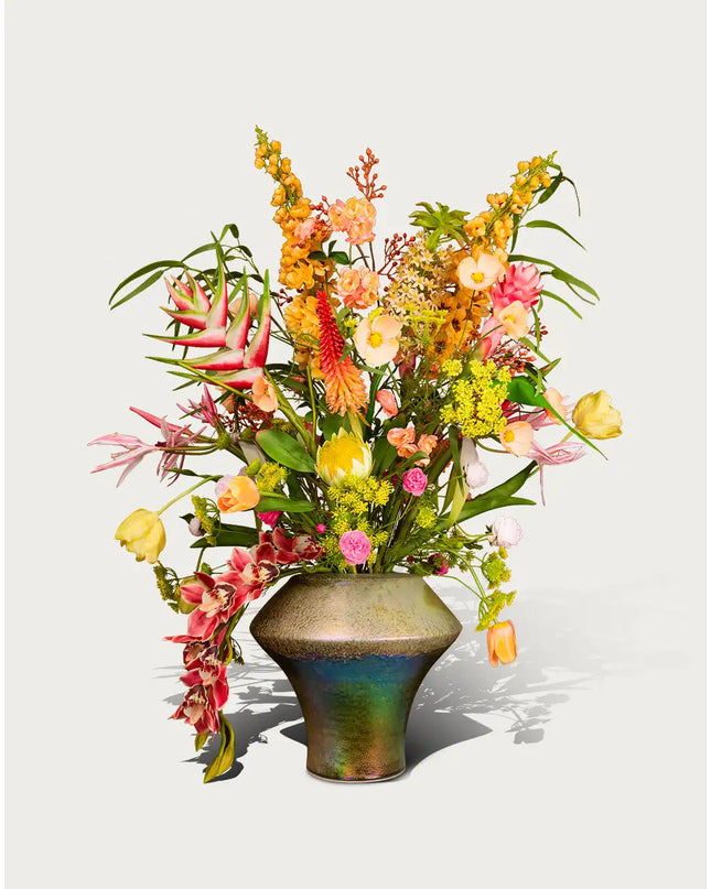 ZIJDEN BOEKET - ELYN