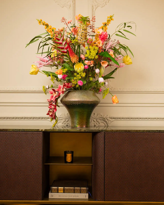 ZIJDEN BOEKET - ELYN