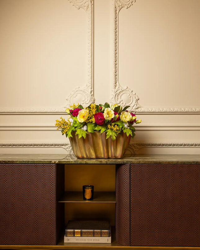 ZIJDEN BOEKET - NIVINE