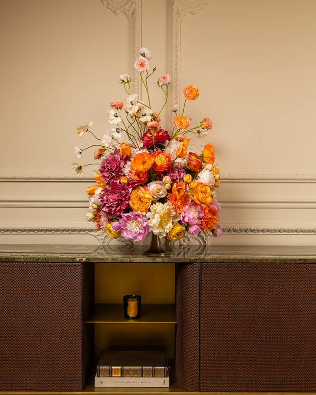 ZIJDEN BOEKET - ROCCIA DI LUCI