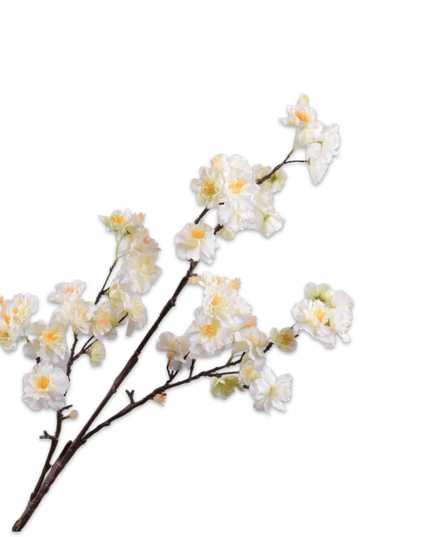 SILK-KA | BLOESEM TAK WIT 121 cm