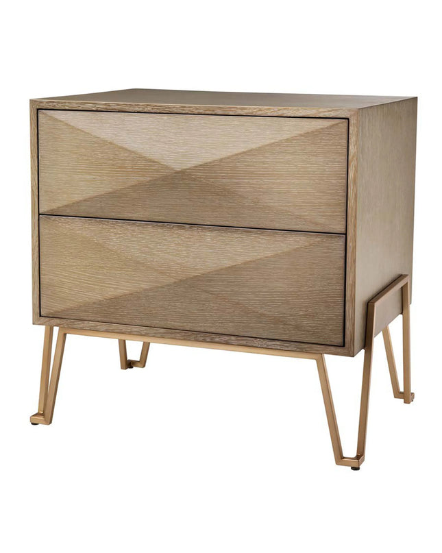 EICHHOLTZ | NIGHTSTAND HIGHLAND - WASHED OAK