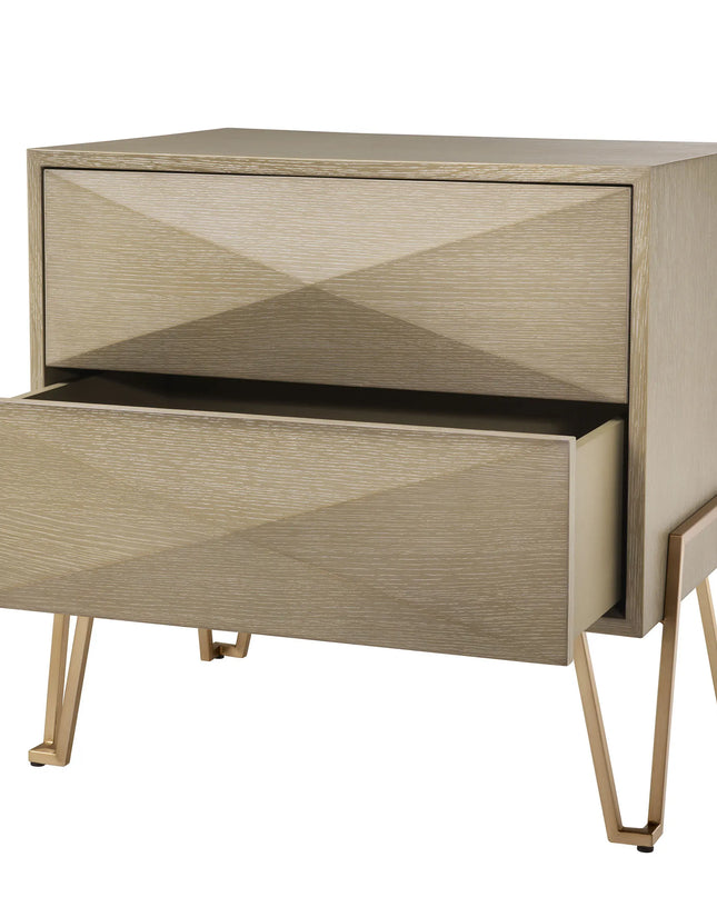 EICHHOLTZ | NIGHTSTAND HIGHLAND - WASHED OAK
