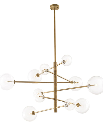 EICHHOLTZ | CHANDELIER ARGENTO L