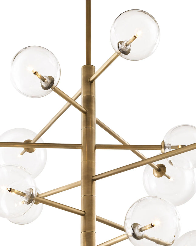 EICHHOLTZ | CHANDELIER ARGENTO L