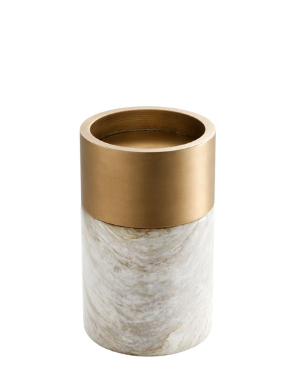 EICHHOLTZ | CANDLE HOLDER SIERRA SET OF 3 - WHITE MARBLE