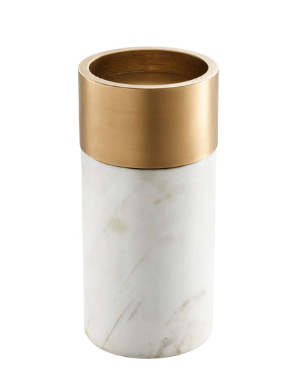 EICHHOLTZ | CANDLE HOLDER SIERRA SET OF 3 - WHITE MARBLE