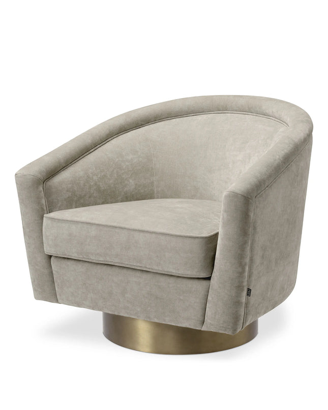 EICHHOLTZ | SWIVEL CHAIR CATENE - CLARCK SAND
