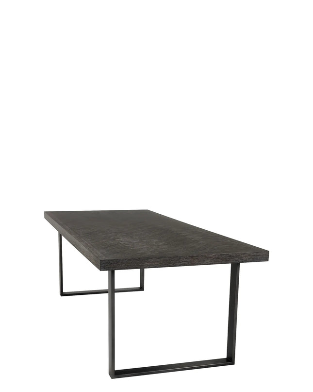 EICHHOLTZ | DINING TABLE MELCHIOR - CHARCOAL OAK