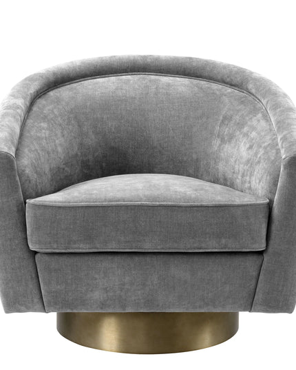 EICHHOLTZ | SWIVEL CHAIR CATENE - CLARCK GREY