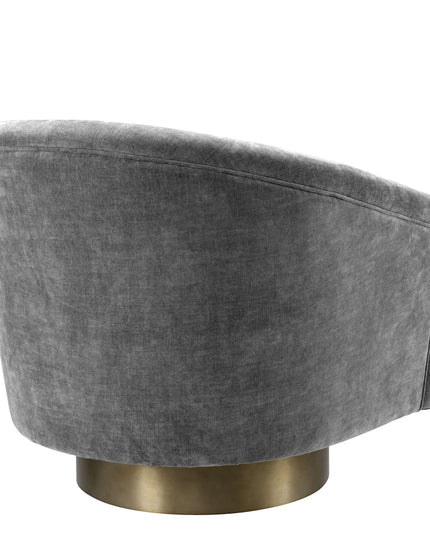 EICHHOLTZ | SWIVEL CHAIR CATENE - CLARCK GREY
