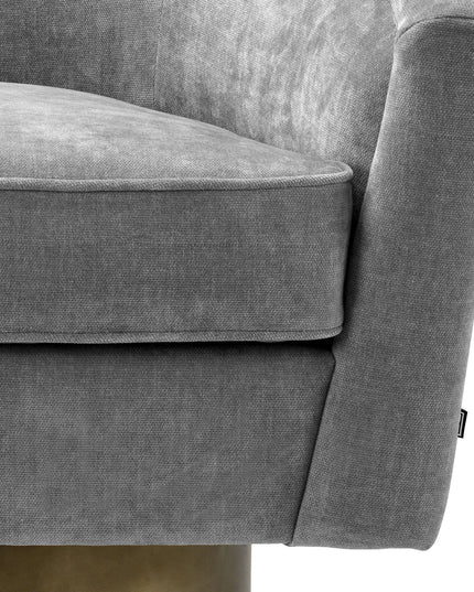 EICHHOLTZ | SWIVEL CHAIR CATENE - CLARCK GREY
