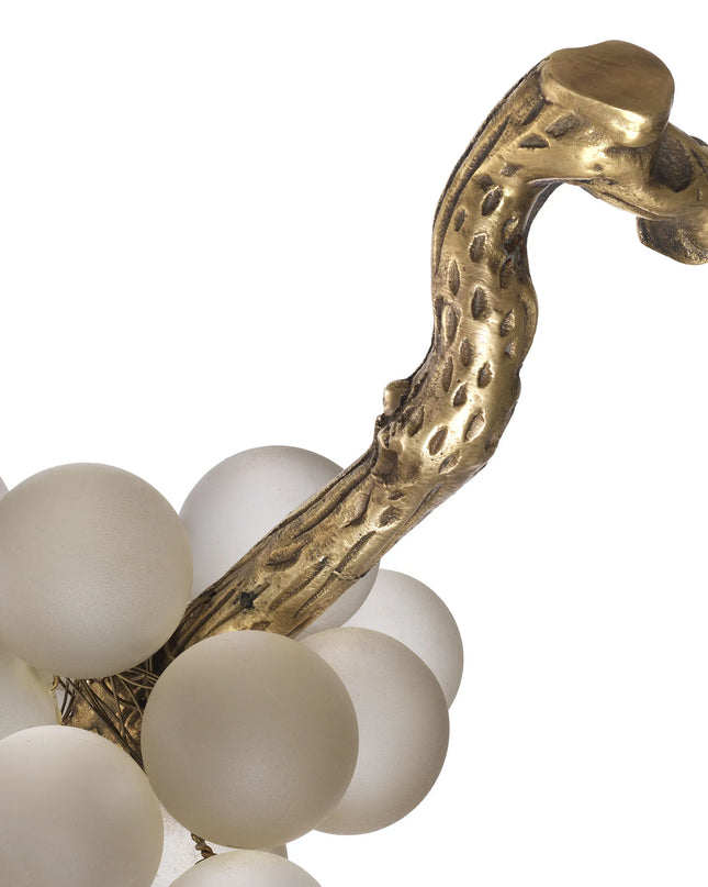 EICHHOLTZ | OBJECT FRENCH GRAPES - WHITE GLASS