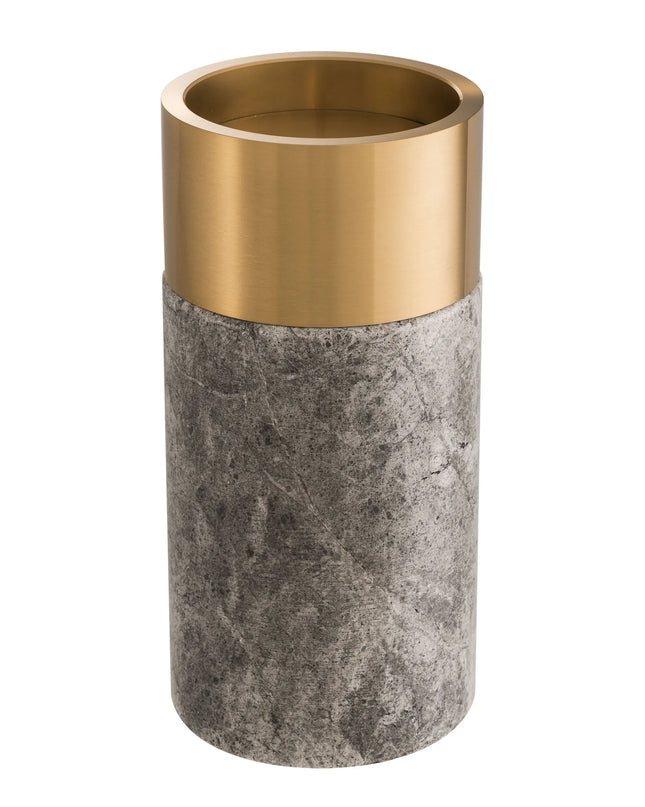 EICHHOLTZ | CANDLE HOLDER SIERRA SET OF 3 - GREY MARBLE