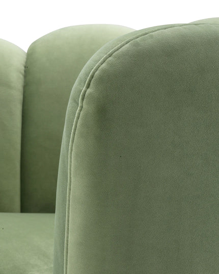 EICHHOLTZ | SWIVEL CHAIR MIRAGE - SAVONA PISTACHE GREEN VELVET