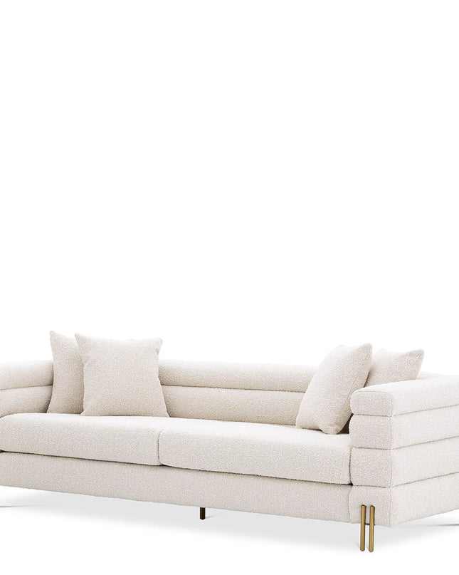 EICHHOLTZ | SOFA YORK - BOUCLÉ CREAM