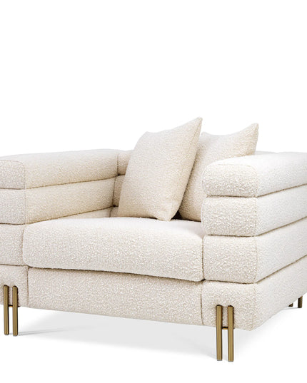 EICHHOLTZ | CHAIR YORK - BOUCLÉ CREAM- SHOWROOM ARTIKEL