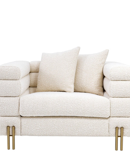 EICHHOLTZ | CHAIR YORK - BOUCLÉ CREAM- SHOWROOM ARTIKEL