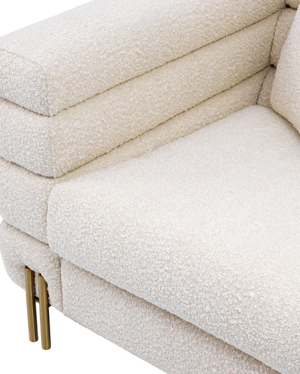 EICHHOLTZ | CHAIR YORK - BOUCLÉ CREAM- SHOWROOM ARTIKEL