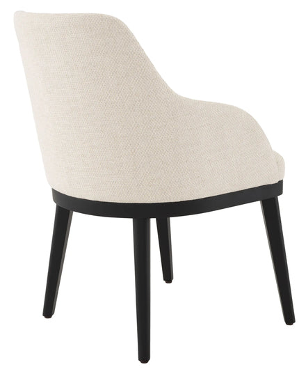EICHHOLTZ | DINING CHAIR COSTA WITH ARM - PAUSA NATURAL