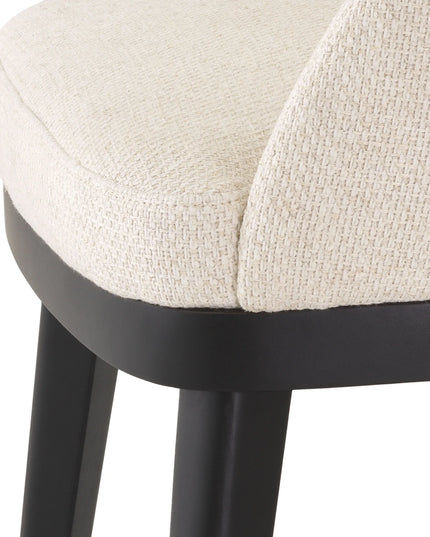 EICHHOLTZ | DINING CHAIR COSTA WITH ARM - PAUSA NATURAL